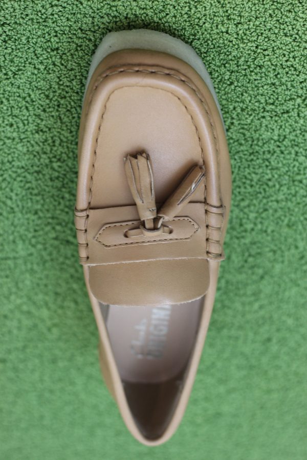 Women s Wallabee Loafer- Tan Leather For Discount