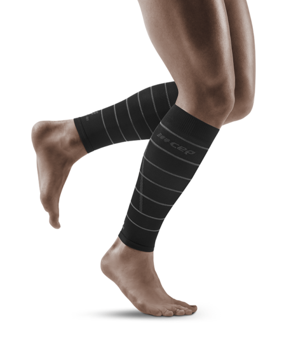 Reflective Compression Calf Sleeves, Men Fashion