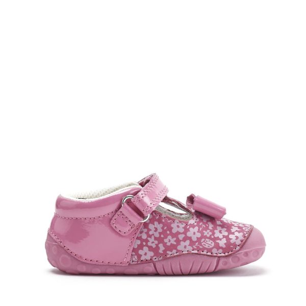 Start-Rite 0765 Wiggle Pink Nubuck & Patent For Discount