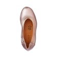 Walnut Ava Girl Ballet Metallic Rose Fashion