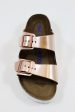 Women s Arizona Sandal - Metallic Copper Leather Cheap