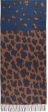 Fraas 625281 560 Cobalt Chocolate Tonal Animal Print Cashmink Wrap Online Hot Sale