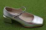 Women s Christopher Mary Jane - Silver Calf For Cheap