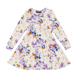 Rock Your Kid Lilac Florals Waisted Dress - Floral (Size 2-12) Online