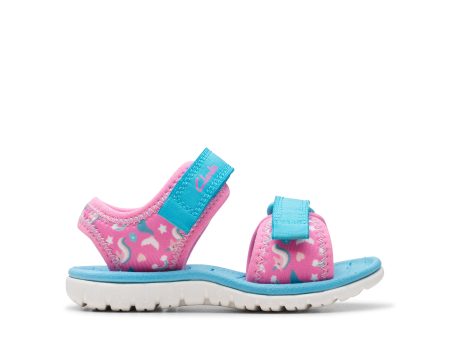 Clarks 26176690 SurfingTide T. Hot Pink on Sale